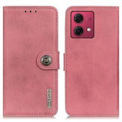 KHAZNEH Motorola Moto G84 Lommebok - deksel - Rosa