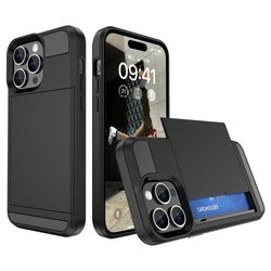 Til iPhone 15 Pro - deksel med kortholder