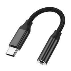 til f.eks. iPhone 15 USB-C han til 3,5 mm hun AUX telefonadapter