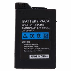 Batteri til Sony PSP - 1000 3,6V 3600mAh