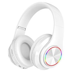 Hifi Trådlösa On-Ear headset Bluetooth-hörlurar - Vit