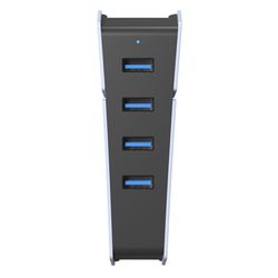 4 - ports USB - hub for Sony PS5 Slim Expansion Hub - laderadapter