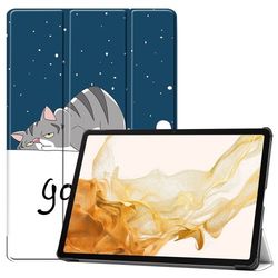 Trifoldet stativ Smart Taske til Samsung Galaxy Tab S10+ (S10 Plus)