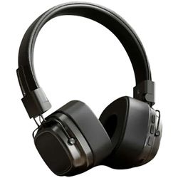 Bluetooth HiFi Sound Over Ear Hovedtelefoner Støjreduktion Trådløst Headset - Sort