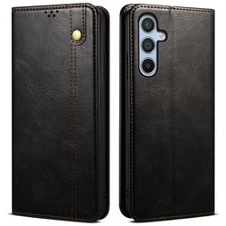 Til Samsung Galaxy S25 Lommebok-deksel - Svart