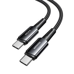ESSAGER 2m USB-C - USB-C PD 240W latauskaapeli Datakaapeli Pikalataus