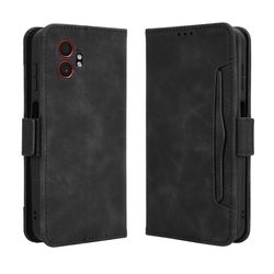 For Samsung Galaxy XCover7 Pro Etui Telefonlommebok med Flere Kortlommer - Svart
