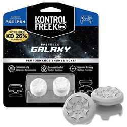 2 stk. tommelfingergreb fingergreb til Sony PlayStation 5 / 4 thumbstick extender - Hvid