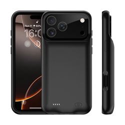 Opladningsetui Til iPhone 17 Pro 6000mAh genopladeligt batteriskal Powerbank