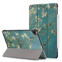 Apple iPad Pro 11 (2020) Trefoldelig Slim Fit Deksel - Ferskenblomst