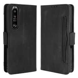 Sony Xperia 1 III Lommebok - deksel - Svart