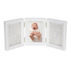 Baby Handprint Footprint Maker Kit Mindesmærke til nyfødte drenge Pigegave