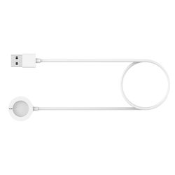 Fossil Gen 4/Gen 5/Gen 6 USB - latauskaapelin teline - valkoinen