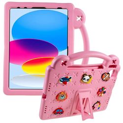 Apple iPad 10.9 2022 Gen 10 Stødsikker EVA - skumstativskal - Lyserød