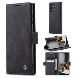 CASEME Plånboksfodral Samsung Galaxy S23 Ultra - Svart