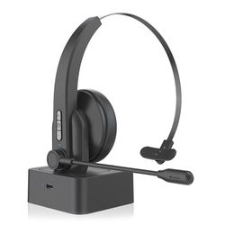OY631 Bluetooth 5.3 Headset Kundeservice Hovedtelefon med mikrofonheadset.