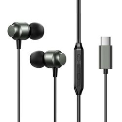 JOYROOM In - ear - hovedtelefoner med mikrofon HiFi Type - C kablede øretelefoner