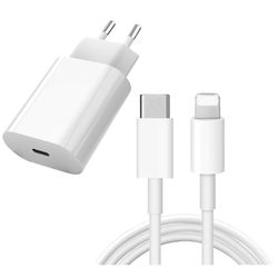 Hurtiglader til iphone11/12/13/14 kabel vejlader med 2m kabel