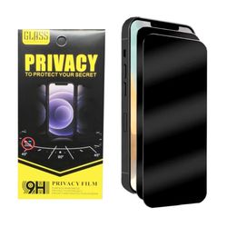 2 stk iPhone 16 Pro Privacy skjermbeskytter Privacy skjermbeskytter