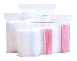 100 Ziplock poser, zipbags, ziplook 40*60mm
