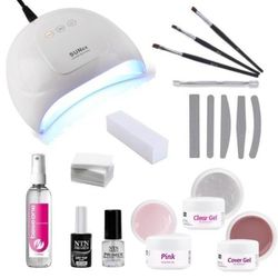Komplett startkit gelénaglar av hög kvalité inkl Uv/Led-lampa