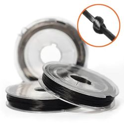 Elastinen kuitulanka korujen valmistukseen 0,8 mm