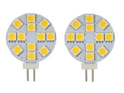 G4 6000K LED-lampa, 5050SMD, till husvagn bil husbil båt 2-pack G-4