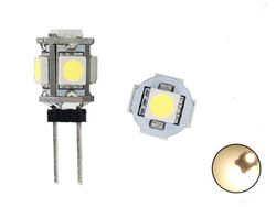 G4 3200K Varmvit 3200K LED-lampa till husvagn, bil, husbil, båt, G-4, 2-pack