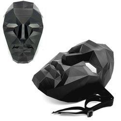 Squid Game Front Man Boss cosplay Halloween festmaske