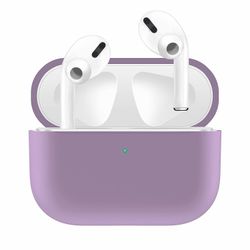 2x Silikone shell taske til Apple Airpods PRO Purple