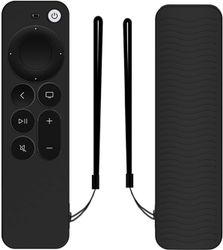 Svart silikondeksel for fjernkontroll Apple TV Gen 6 2021