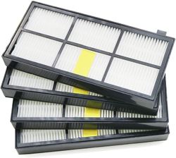 4X høyeffektivt filter for Roomba 800- og 900-serien