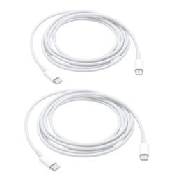 2x USB-C til USB-C Hurtigladekabel (1m)
