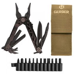 GERBER CENTER DRIVE BLACK (multitool med bitssats och fodral)