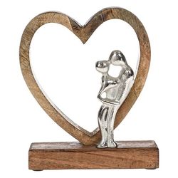 Kjærlighetspar Hjerte Ornament . Valentinsdag