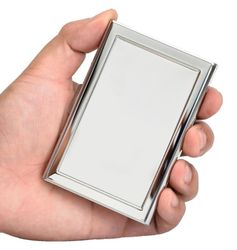 2 Pack Stilren Exklusiv Stål Korthållare / Plånbok - RFID Säker