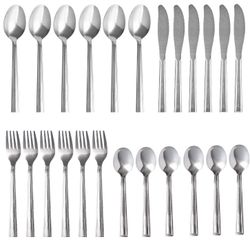 Bestikksett 24 Deler For 6 Personer. Rustfritt