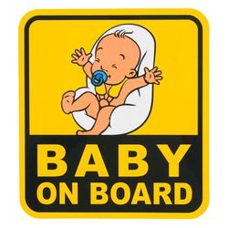 Bilskilt - BABY ON BOARD