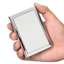 SilverGlas Eksklusiv stål Kortholder / Lommebok - RFID Sikker