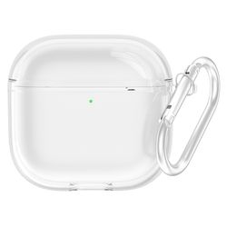 SKALO AirPods 4 Transparent TPU Fodral