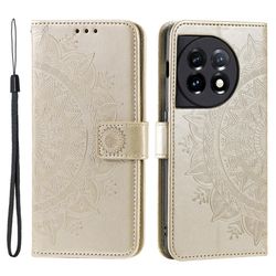 SKALO OnePlus 13R Mandala Flip Cover - Guld