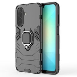 SKALO Samsung A26 5G Armor Metallring Cover - Sort