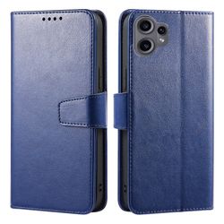 SKALO Nothing CMF Phone 2 Pro PU-læder Flip Cover - Blå