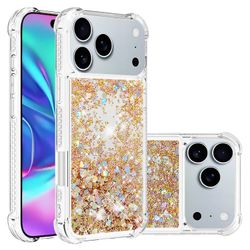 SKALO iPhone 17 Pro Max Kviksand Glimmer Cover - Guld