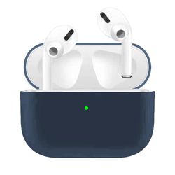 SKALO AirPods Pro Ultratunn Silikon Fodral - Blå