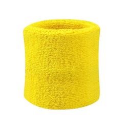 Svettebånd - Gul - Armbånd - Kort [8 cm] - Enkeltpakke
