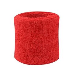 Svettebånd - Rødt - Armbånd - Kort [8 cm] - Enkeltpakke