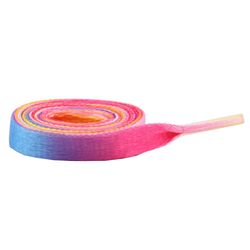 Skolisser - Regnbuefargede - Flate [110 cm] - Rosa