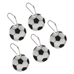 Reflex - Familiepakke - Fotball - Svart/Hvit - 5 stk