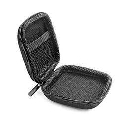 Hovedtelefonbeholder - Æske med lynlås - Stødsikker - Sort